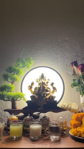 Customer photo review of The Lord Ganesha บูชาองค์พระพิฆเนศสีทอง ปางประทานพร
