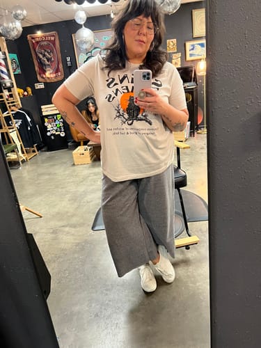 Customer photo review of Signs & Omens Tee