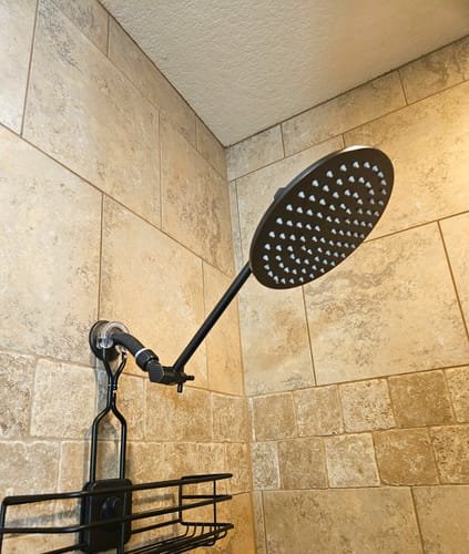 Customer photo review of 8 Inch Rain Shower Head