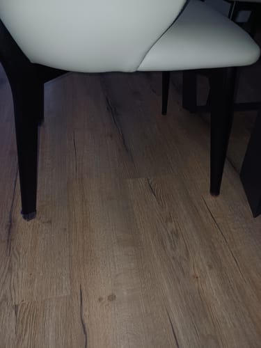 Customer photo review of Groovy Chair Leg Protector Glides - 12x Pack