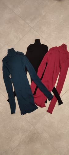 Customer photo review of Dolcevita donna manica lunga Lana e Seta