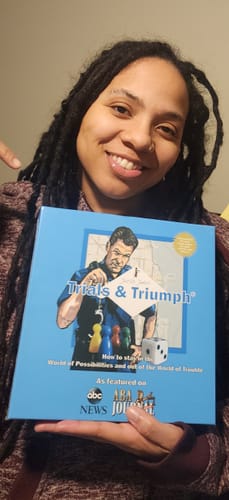Customer photo review of JustUs Junkie's Trials & Triumph Boardgame (FOR AGES 13 AND UP!)
