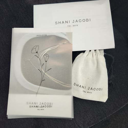 Customer photo review of Israel Map Necklace