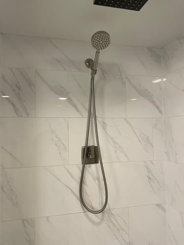 Customer photo review of 1-Spray Handheld Shower Head Set
