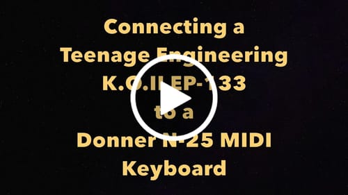 Customer video review of Donner N-Series Portable MIDI Keyboard Controller