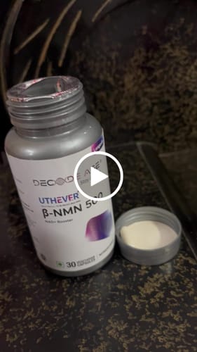 Customer video review of NMN UTHEVER 1000 - World’s Best and Purest NMN Supplement to Boost NAD+ (60 Veg Capsules)