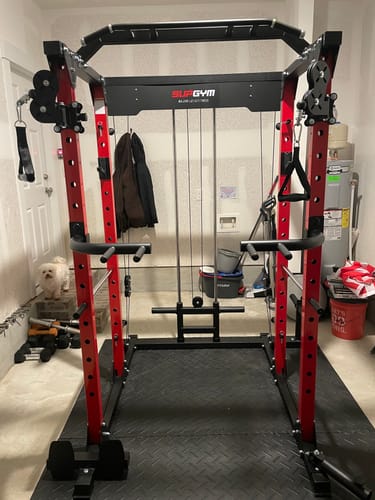 Customer photo review of Major Fitness PLM03 All-In-One Home Gym Power Rack