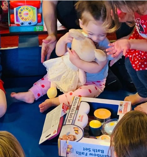 Customer photo review of Personalized Daisy Girl-Yellow