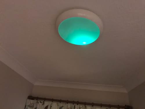 Customer photo review of Emergency Function 12W/18W Adjustable Wattage CCT LED IP65 Bulkhead