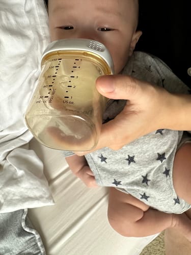Customer photo review of Hegen Nipple Slow Flow, 2-Pack (1 to 3 months)
