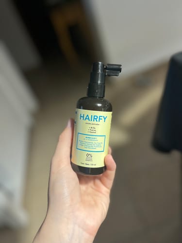 Customer photo review of Loción Anticaída