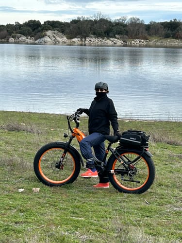 Customer photo review of Bike Accessories Combo
