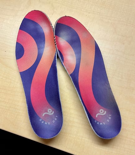 Customer photo review of Move Game Day Performance Insoles