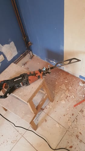 Customer photo review of Scie sabre Evolution R230RCP avec 4 lames multi-matériaux