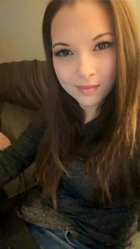 Customer photo review of Triple Sided Micro Gem Titanium Hinged Nose Hoop