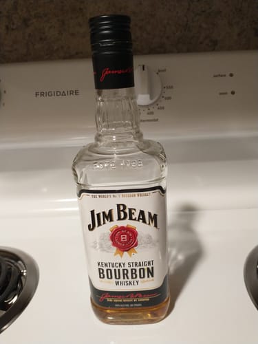 Customer photo review of Jim Beam Bourbon Whiskey