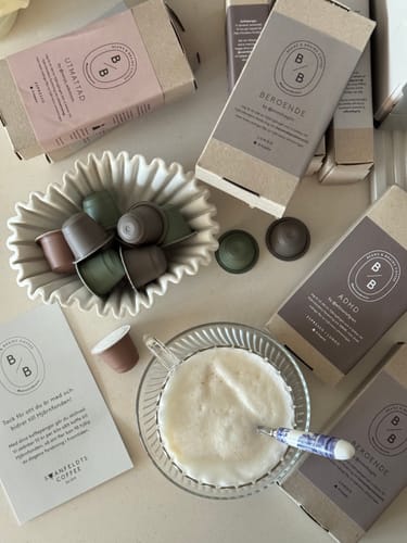 Customer photo review of Provbox HJÄRNGÄNGET - kaffekapslar 100% NEDBRYTBARA