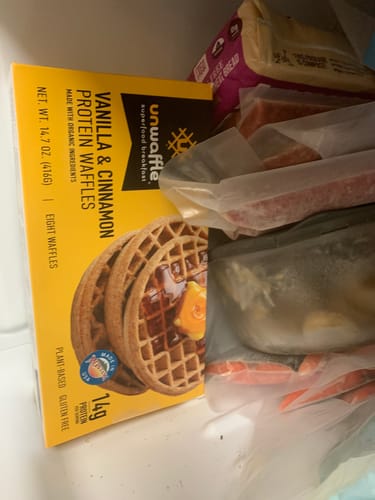 Customer photo review of Mix and Match - 5x Freezer Waffle 8-Packs