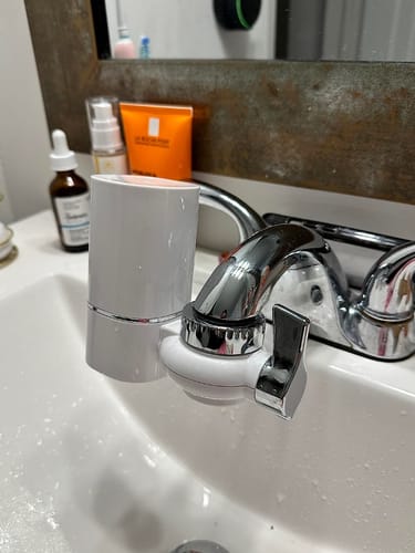Customer photo review of Faucet Filter
