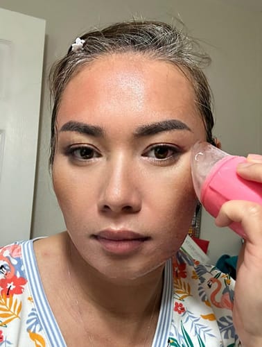 Customer photo review of Ice Face Roller