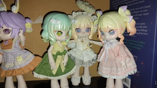 Customer photo review of Bonnie The Starry Night Chapter Pajamas Series Action Figure BJD Blind Box