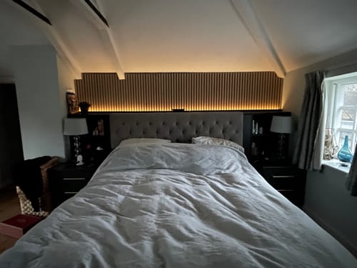 Customer photo review of Bespoke Cut IP65 LED Strip 16W 24V RGBW (Warm White 2700k)