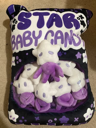 Customer photo review of Star Baby Candy Bag Plush Pillow - Preorder