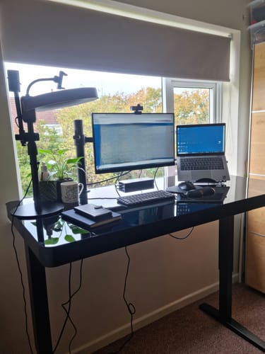 Customer photo review of Smart Desk Height Adjustable