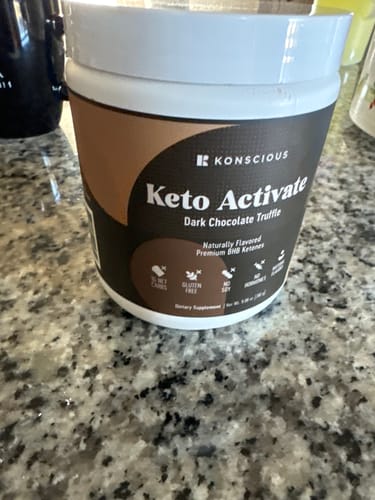 Customer photo review of Keto Activate Dark Chocolate Truffle