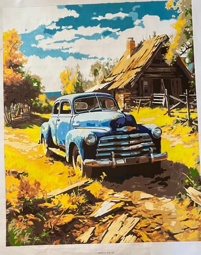 Customer photo review of Rustic Farm Car