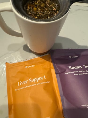 Customer photo review of Liver Support Tea