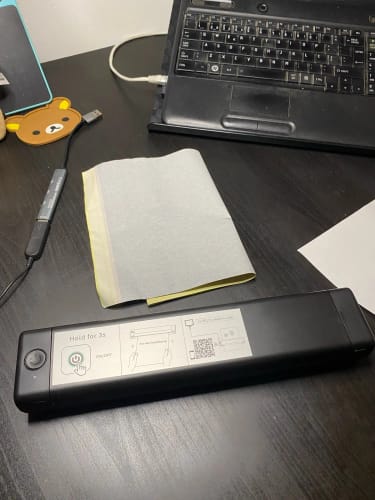 Customer photo review of Ilov Mini Printer