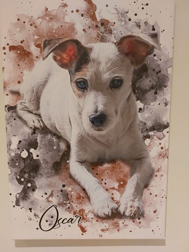 undefined review of Your Dog as Watercolor Portrait image 1 out of 1