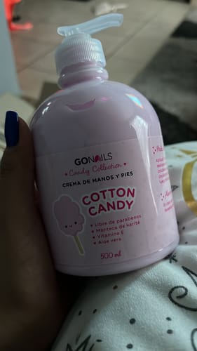Customer photo review of Crema de Manos y pies Cotton Candy