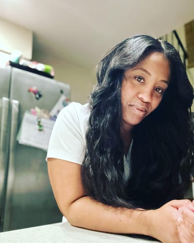 Customer photo review of Raw Curly Bundles