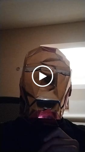 Customer video review of Patrons Casque d'Iron Man (pdf)