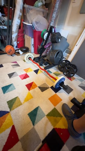 Customer photo review of Major Fitness Change Plates 1.25LB-10LB Set