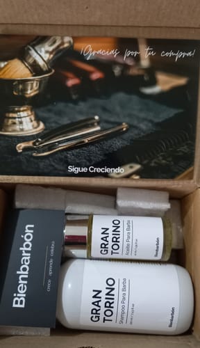 Customer photo review of Aceite y Shampoo Para Barba - Paquete 2 Piezas
