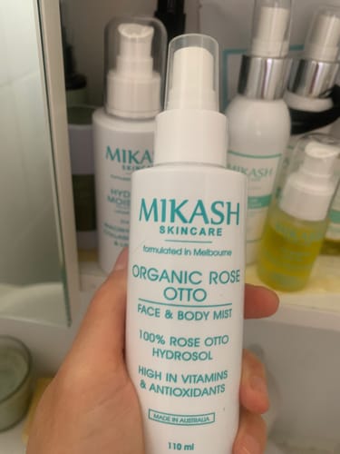 Customer photo review of Organic Rose Otto Face & Body Mist