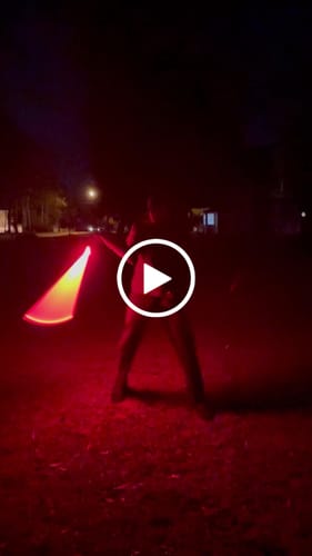 Customer video review of The Learner lightsaber