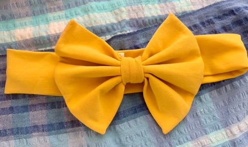 Customer photo review of Knit headband