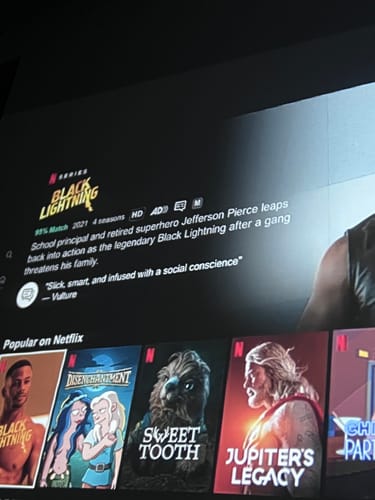 Customer photo review of MovieHub™ Ultra HD Projector + FREE Projector Screen