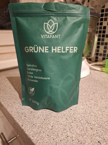 Customer photo review of Bio Grüne Helfer - Entgiftungspulver