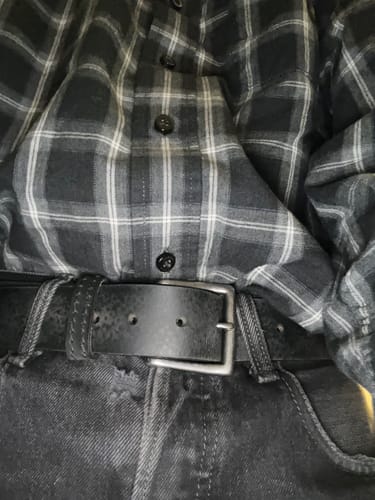 Customer photo review of The Purpose Belt - Arrow Patterned 100% Real Leather Belt