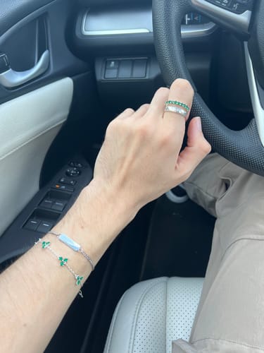 Customer photo review of Venezia Bracelet - Silver
