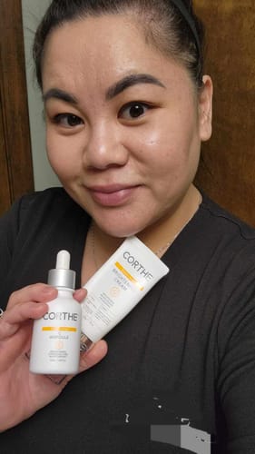 Customer photo review of Corthe Dermo Bright C Ampoule