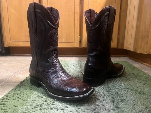 Customer photo review of Men's Cooper Western Boots