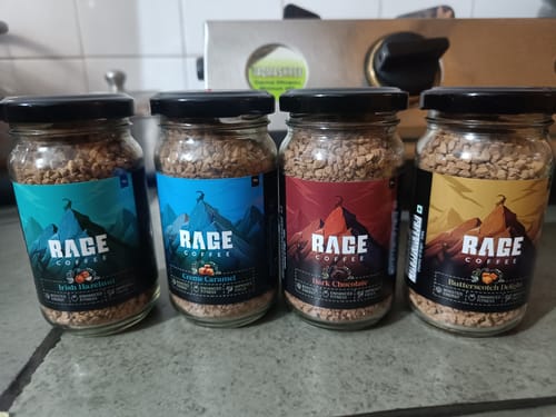 Customer photo review of The Rager's Favourite Coffee Bundle (Pack of 4)
