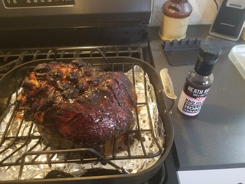Customer photo review of Heath Riles BBQ Glaze 3 Pack