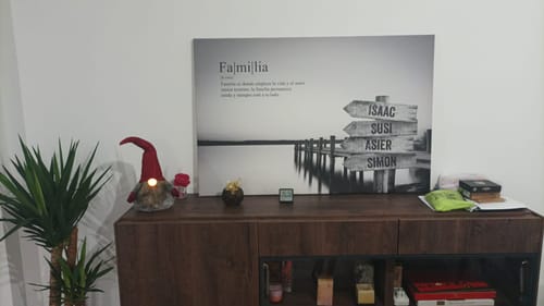 Customer photo review of Lienzo personalizado “Embarcadero”